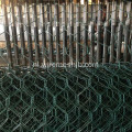 PVC gecoate zeshoekige gaas Gabion doos